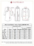 Men's Navy Blue Glitter Indo Western Sherwani With Kurta Pant Set